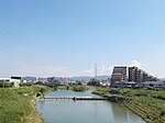 Confluence of Misaka and Ushikubi Rivers